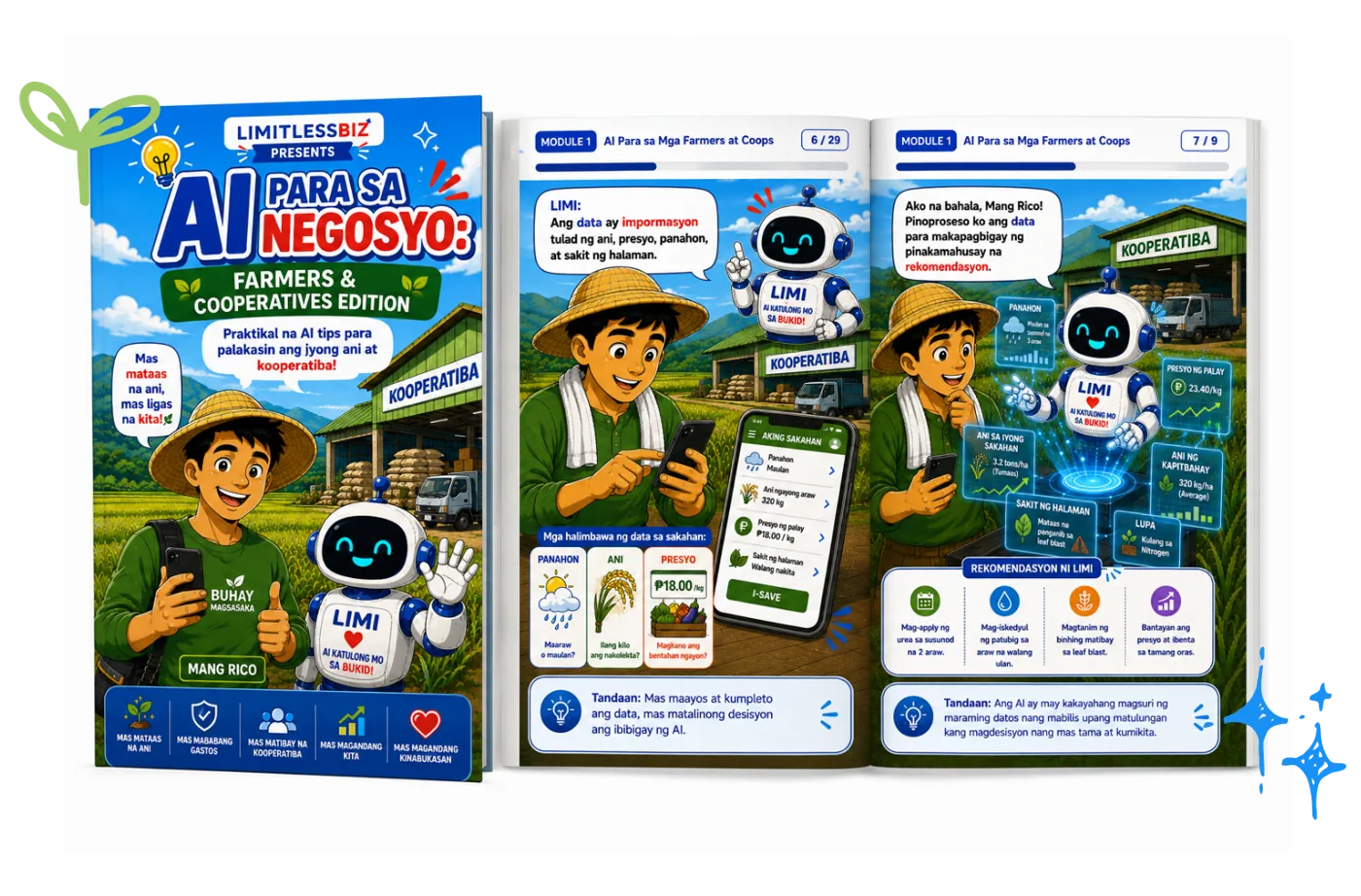 LimitlessBiz Farmers & Cooperatives Edition comics cover